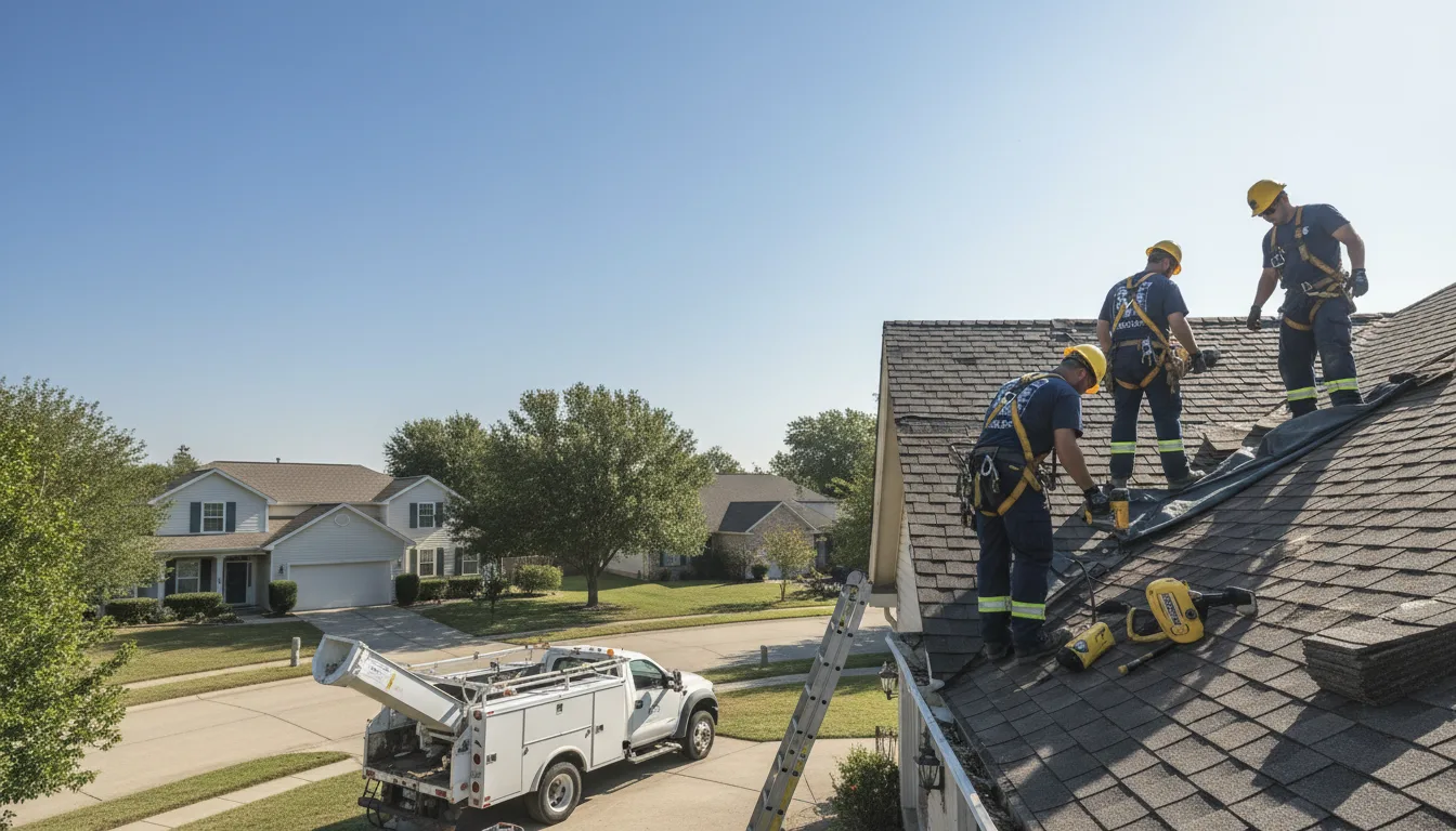 Emergency Solar Roof Shingle Repair in Hoxie, AR